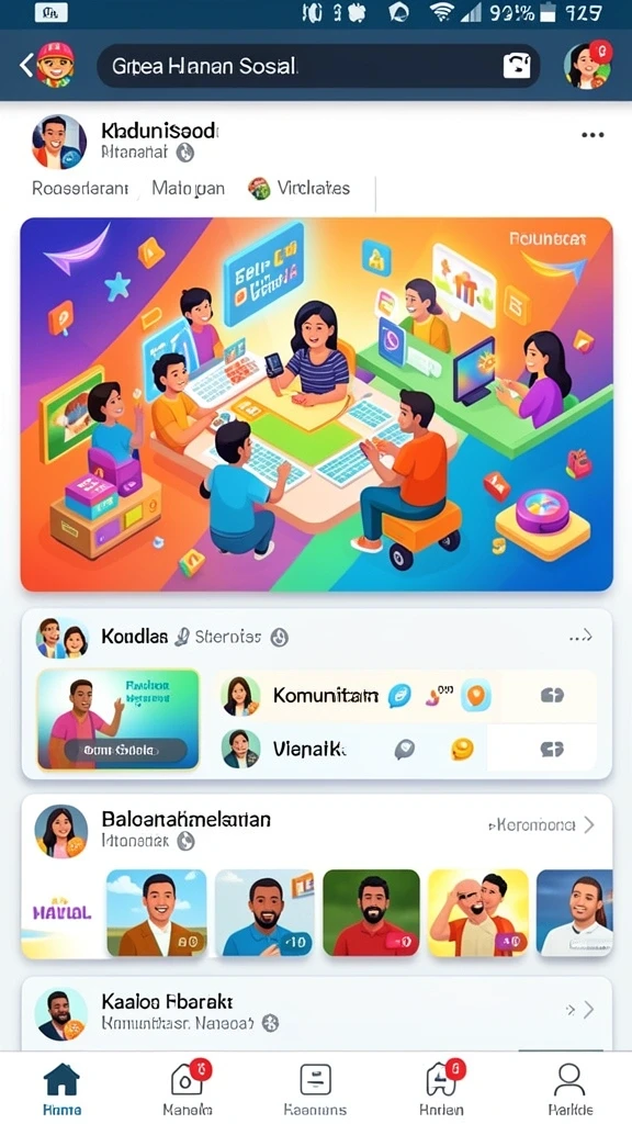 bengkel69 - Tampilan antarmuka grafis yang menarik dan intuitif.