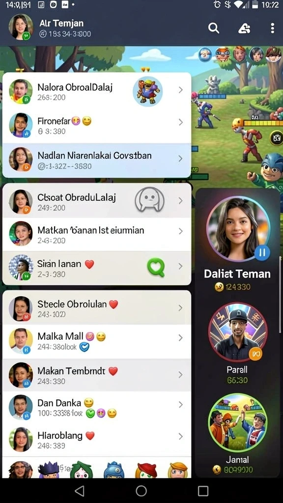 hokigame - Karakter-karakter unik siap untuk dimainkan.