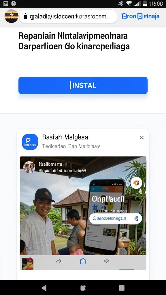 janda4d - Tampilan menu utama yang menarik dan user-friendly.