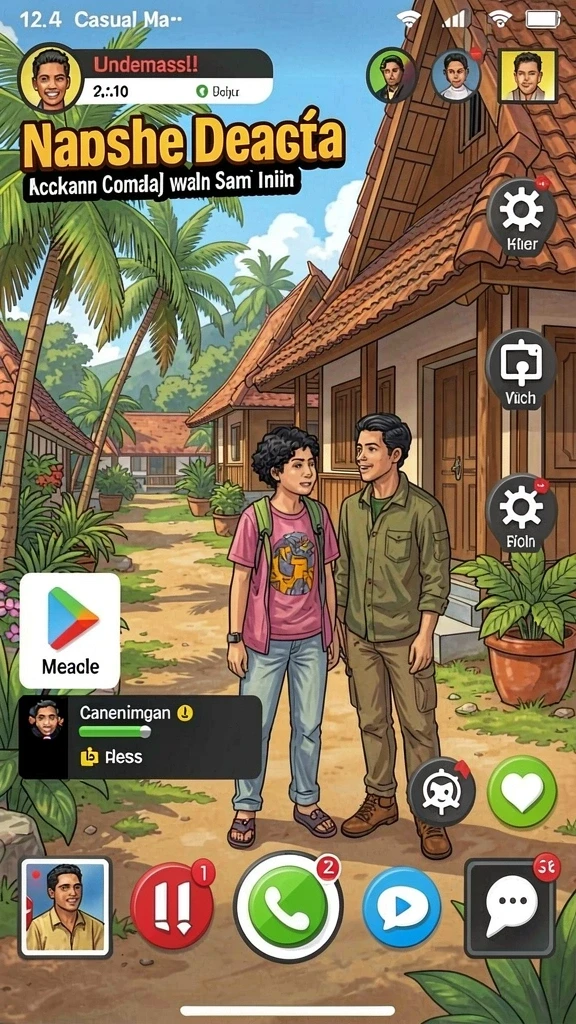 okidr - Karakter yang dapat kamu pilih di dalam game.